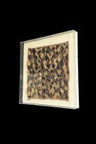 Framed Kuba Cloth - D.R. Congo #2 1