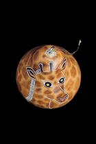 Giraffe Gourd Ornament 1