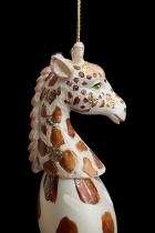 Glass Giraffe Ornament (Only 2 left) 3