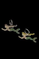 2 Bead and Wire Mermaid Key Rings - South Africa 1