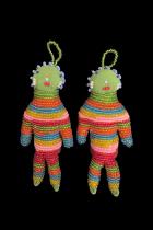 2 x Beaded Figurative Ornaments - South Africa - Sold out