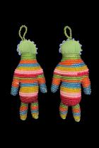 2 x Beaded Figurative Ornaments - South Africa - Sold out 1