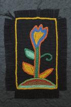 Embroidered Flower - One-of-a-kind card - South Africa 2