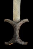 Beja - Beni Amer or Hadendoa Knife in Sheath - Eritrea/Ethiopia  2 - Sold 5