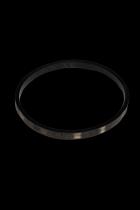 Narrow Round Horn Bangle