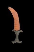 Beja - Beni Amer or Hadendoa Knife in Sheath - Eastern Sudan/Eritrea/Ethiopia #3 - Sold 1