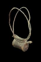 Coptic Leather Magic Scroll Necklace - Ethiopia Sold 2