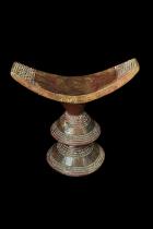 Double Conical Headrest - Kaffa People, Ethiopia