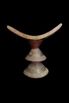 Double Conical Headrest - Kaffa People, Ethiopia 1