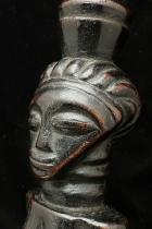 Kibango Chief's Figural Spearpoint Staff-Scepter - Luba People, D.R. Congo 6