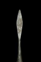 Kibango Chief's Figural Spearpoint Staff-Scepter - Luba People, D.R. Congo 9