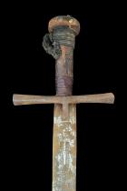 Beja - Beni Amer or Hadendoa Kaskara Sword in Sheath - Eastern Sudan/Eritrea/Ethiopia - Sold 2