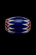 Chevron 6 Layer Glass Trade Bead - Originated in Venice, Italy 3