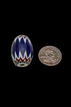 Chevron 6 Layer Glass Trade Bead - Originated in Venice, Italy 3 2