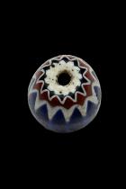 Chevron 6 Layer Glass Trade Bead - Originated in Venice, Italy 3 3