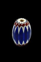 Chevron 6 Layer Glass Trade Bead - Originated in Venice, Italy 3 5