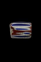 Chevron 4 Layer Glass Trade Bead - Originated in Venice, Italy 5