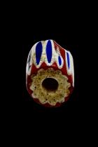 Chevron 4 Layer Glass Trade Bead - Originated in Venice, Italy 5 1