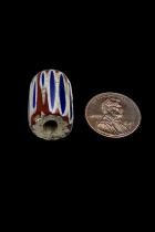 Chevron 4 Layer Glass Trade Bead - Originated in Venice, Italy 5 3