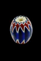 Chevron 6 Layer Glass Trade Bead - Originated in Venice, Italy 7 3