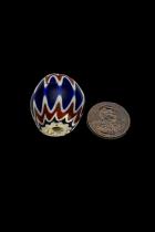 Chevron 6 Layer Glass Trade Bead - Originated in Venice, Italy 8 2