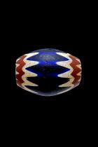 Chevron Large 6 Layer Glass Trade Bead - Originated in Venice, Italy 11 1