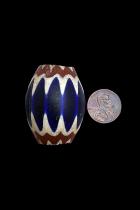 Chevron Large 6 Layer Glass Trade Bead - Originated in Venice, Italy 11 5