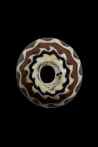 Large Chevron Large 6 Layer Glass Trade Bead - Originated in Venice, Italy 12 2