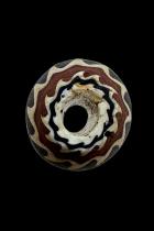 Large Chevron Large 6 Layer Glass Trade Bead - Originated in Venice, Italy 12 3