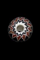 Chevron 6 Layer Glass Trade Bead - Originated in Venice, Italy 13 3