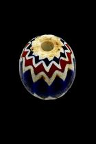 Chevron 6 Layer Glass Trade Bead - Originated in Venice, Italy  14 2