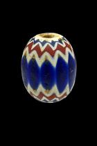 Chevron 6 Layer Glass Trade Bead - Originated in Venice, Italy  14 3