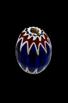 Chevron 6 Layer Glass Trade Bead - Originated in Venice, Italy 15 2