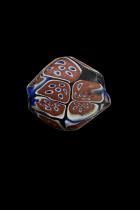 Venetian Tabular Murrine Glass Trade Beads - Set of 3 3