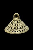 Saworo Ide Brass Bell Shape - Yoruba People, Nigeria 1