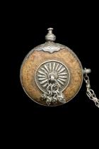 Tribal Silver and Seed Pod Amulet - Afghanistan 9