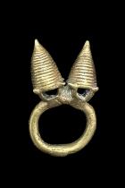 Bronze Fertility Pendant/Ring - Dogon People, Mali (2) 4