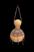 Maasai Beaded Gourd Ornament lgr