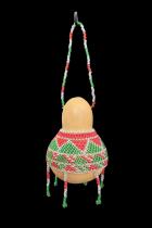 Maasai Beaded Gourd Ornament Sml