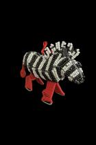 Bead & Wire Zebra Ornament - South Africa 2