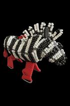 Bead & Wire Zebra Ornament - South Africa 3