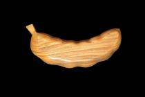 Wood Pod Shaped Dish 1