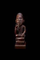 Memorial figure of a clan leader - Yombe People, D.R. Congo M39