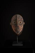Copper Covered Mask - Lwalwa (Lwalu) People, D.R. Congo
