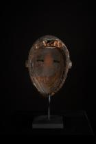 Copper Covered Mask - Lwalwa (Lwalu) People, D.R. Congo 3