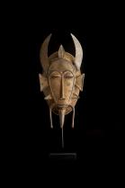Bronze Kpeli Mask - Senufo People, Ivory Coast - CGM42