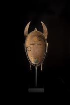 Bronze Kpeli Mask - Senufo People, Ivory Coast - CGM42 3