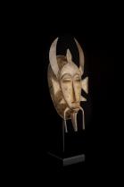 Bronze Kpeli Mask - Senufo People, Ivory Coast - CGM42 5