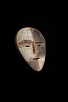 Wood and Pigment mask - Aduma People, Gabon - CGM14 5