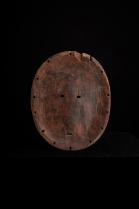 Wood and Pigment mask - Lega People, D.R.Congo CGM18 2